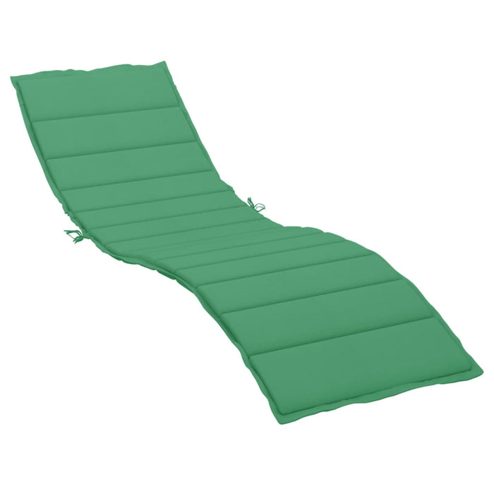 Pernă de șezlong, verde, 200x60x3 cm, textil oxford - WALTI WALTI