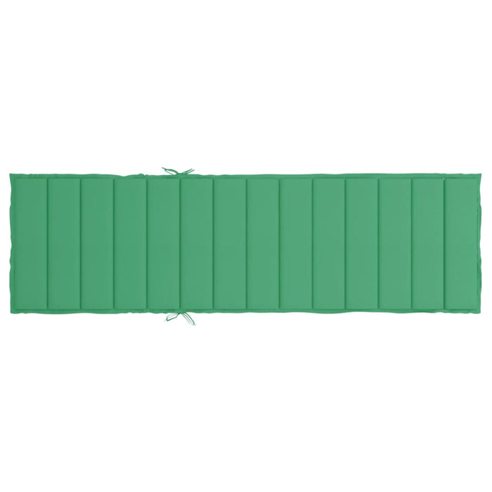 Pernă de șezlong, verde, 200x60x3 cm, textil oxford - WALTI WALTI