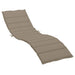 Pernă de șezlong, gri taupe, 200x60x3 cm, textil oxford - WALTI WALTI