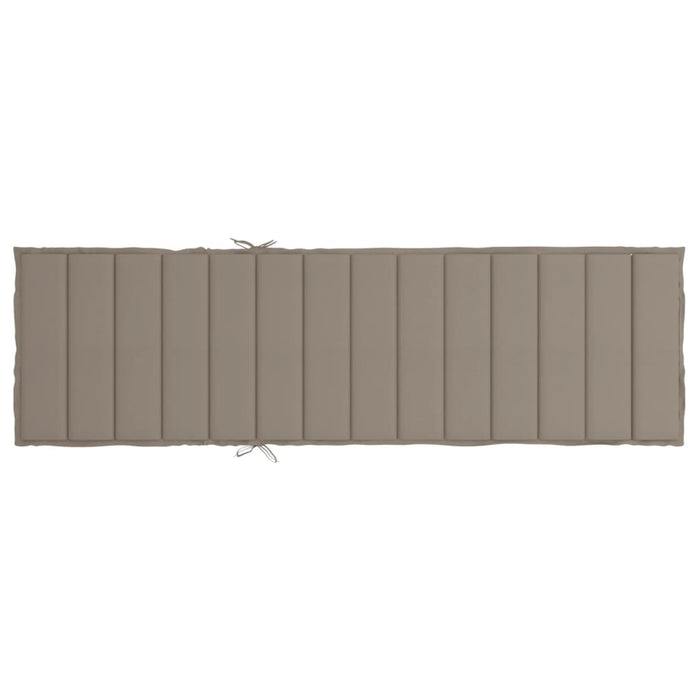 Pernă de șezlong, gri taupe, 200x60x3 cm, textil oxford - WALTI WALTI