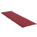 Pernă de șezlong, roșu vin, 200x60x3 cm, textil oxford - WALTI WALTI