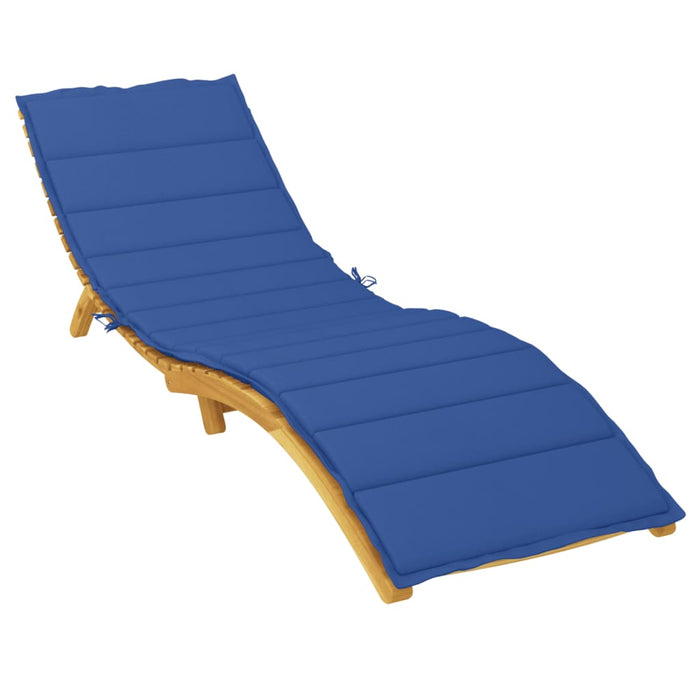 Pernă de șezlong, albastru regal, 200x60x3 cm, textil oxford - WALTI WALTI