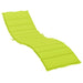 Pernă de șezlong, verde aprins, 200x60x3 cm, textil oxford - WALTI WALTI