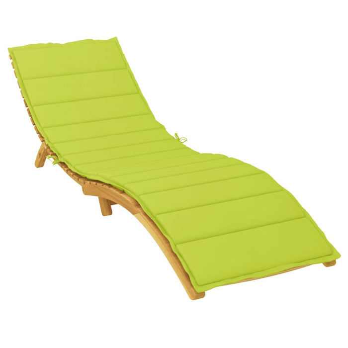 Pernă de șezlong, verde aprins, 200x60x3 cm, textil oxford - WALTI WALTI