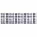 Pernă de șezlong, roșu carouri, 200x60x3 cm, textil oxford - WALTI WALTI