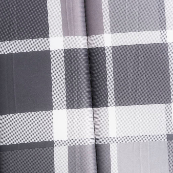 Pernă de șezlong, roșu carouri, 200x60x3 cm, textil oxford - WALTI WALTI