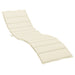 Pernă de șezlong, crem, 200x70x3 cm, textil oxford - WALTI WALTI