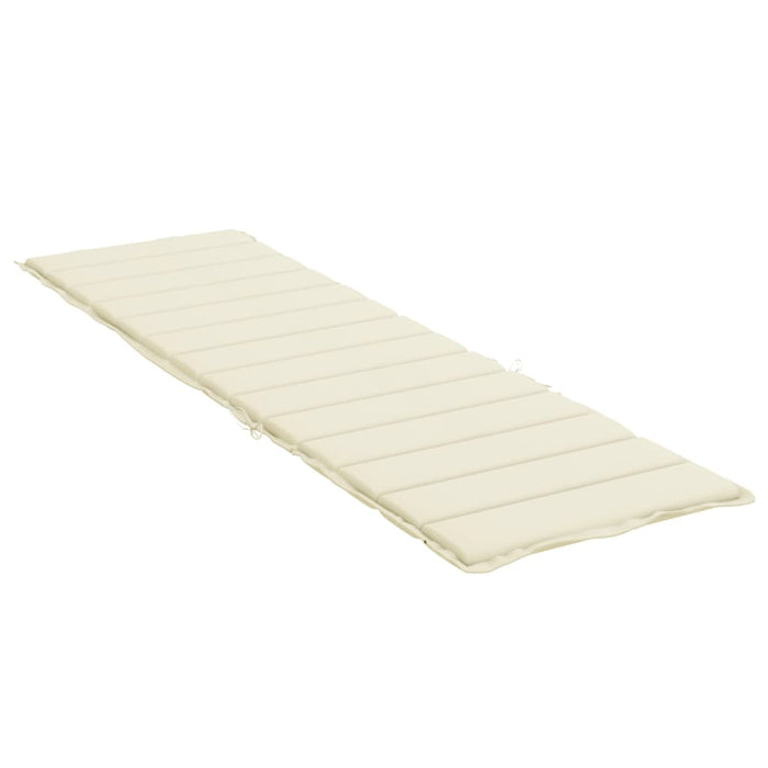 Pernă de șezlong, crem, 200x70x3 cm, textil oxford - WALTI WALTI