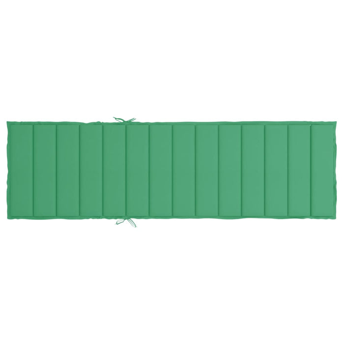 Pernă de șezlong, verde, 200x70x3 cm, textil oxford - WALTI WALTI