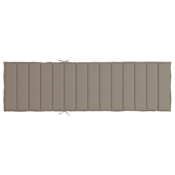 Pernă de șezlong, gri taupe, 200x70x3 cm, textil oxford - WALTI WALTI