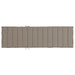 Pernă de șezlong, gri taupe, 200x70x3 cm, textil oxford - WALTI WALTI
