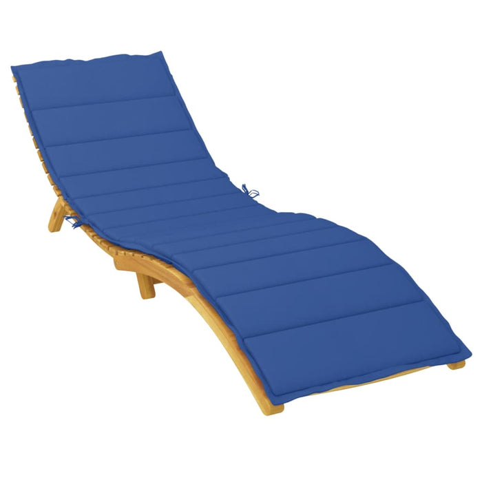Pernă de șezlong, albastru regal, 200x70x3 cm, textil oxford - WALTI WALTI
