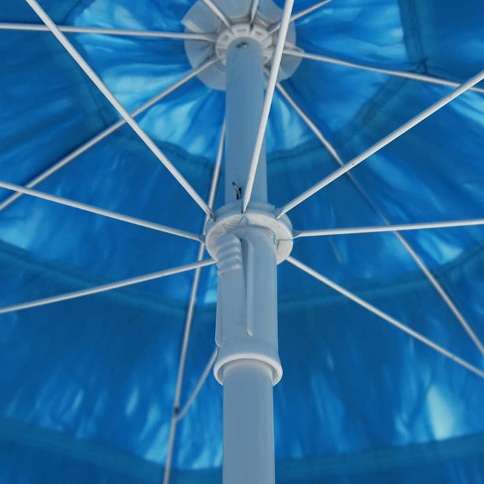 Umbrelă de soare de plajă Hawaii, albastru, 300 cm WALTI