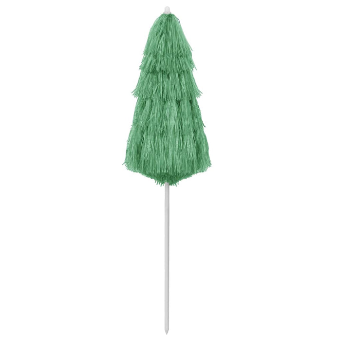 Umbrelă de soare de plajă Hawaii, verde, 180 cm WALTI