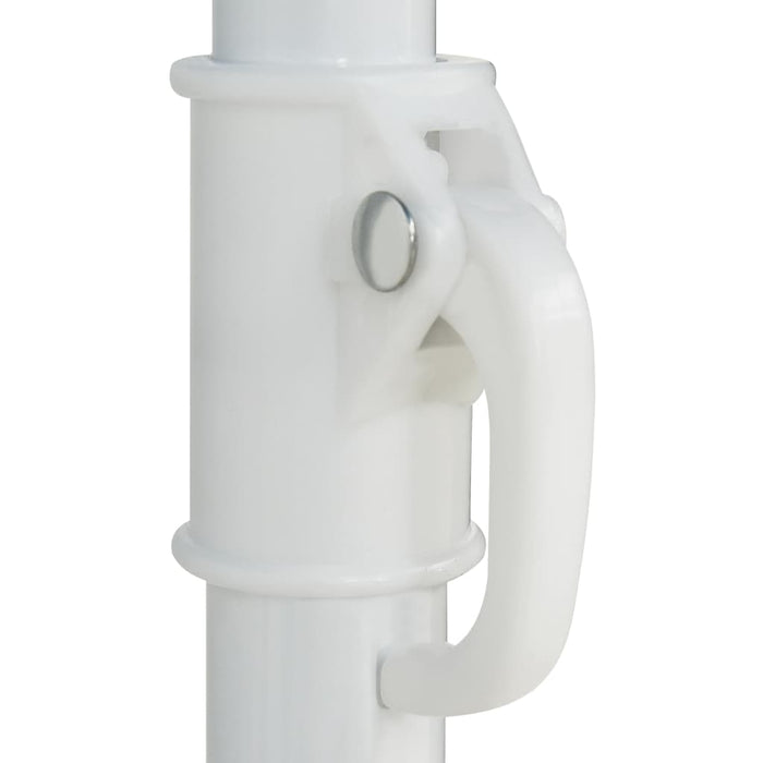 Umbrelă de soare de plajă Hawaii, alb, 180 cm - WALTI WALTI