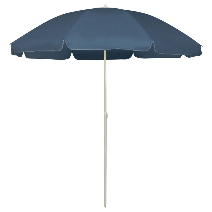 Umbrelă de soare de plajă, albastru, 240 cm WALTI