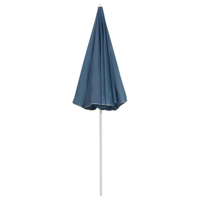 Umbrelă de soare de plajă, albastru, 240 cm WALTI