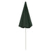 Umbrelă de soare de plajă, verde, 240 cm - WALTI WALTI