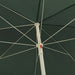 Umbrelă de soare de plajă, verde, 240 cm - WALTI WALTI