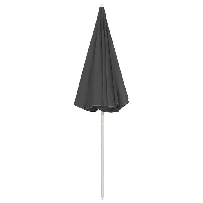 Umbrelă de soare de plajă, antracit, 240 cm WALTI