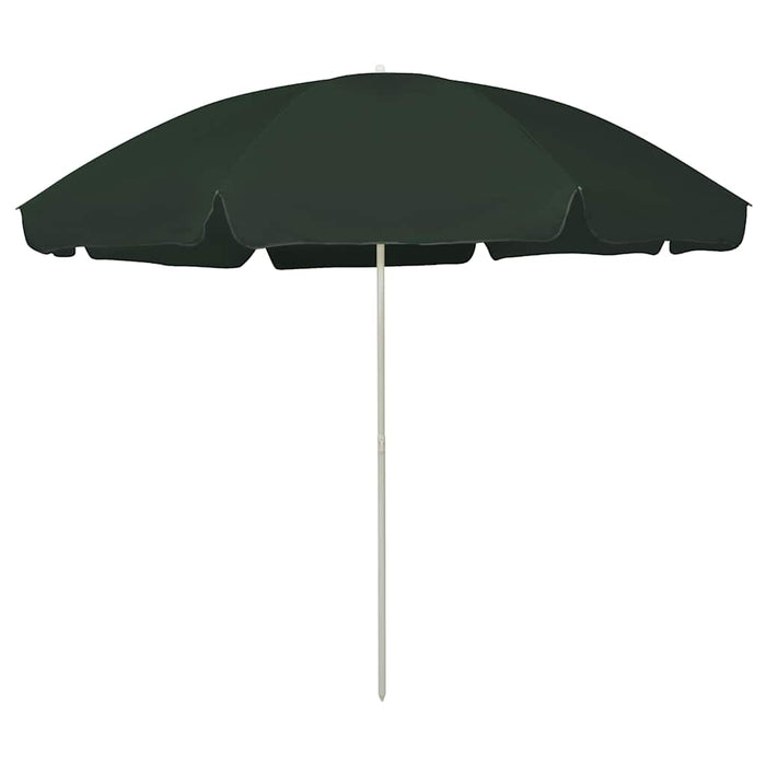 Umbrelă de soare de plajă, verde, 300 cm - WALTI WALTI