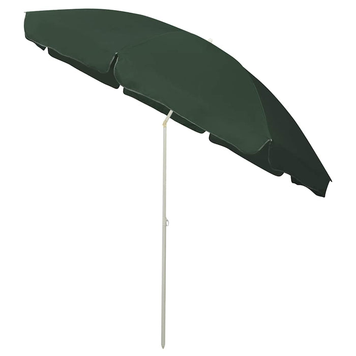 Umbrelă de soare de plajă, verde, 300 cm - WALTI WALTI