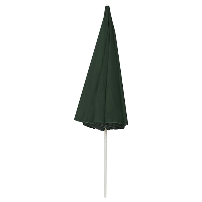 Umbrelă de soare de plajă, verde, 300 cm - WALTI WALTI