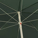 Umbrelă de soare de plajă, verde, 300 cm - WALTI WALTI