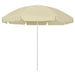 Umbrelă de soare de plajă, galben nisipiu, 240 cm - WALTI WALTI