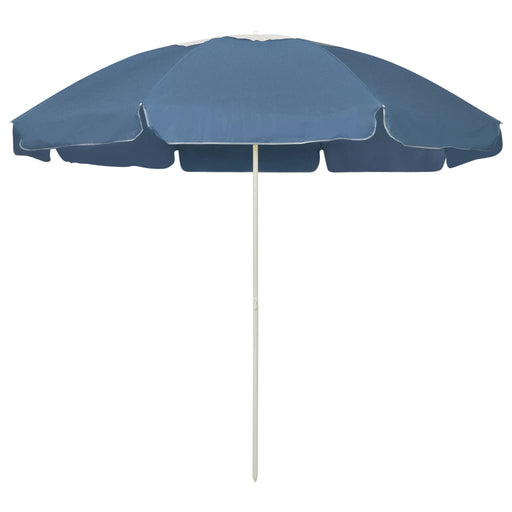 Umbrelă de soare de plajă, albastru, 240 cm - WALTI WALTI