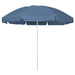 Umbrelă de soare de plajă, albastru, 240 cm - WALTI WALTI