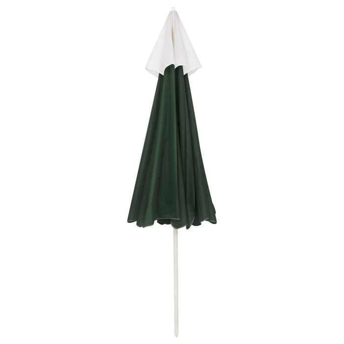 Umbrelă de soare de plajă, verde, 240 cm - WALTI WALTI