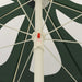 Umbrelă de soare de plajă, verde, 240 cm - WALTI WALTI