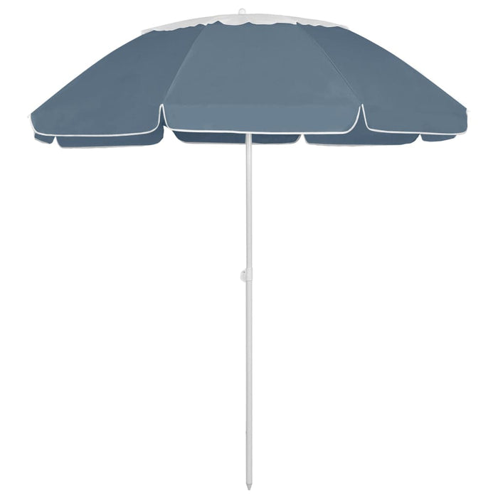 Umbrelă de soare de plajă, albastru, 300 cm WALTI
