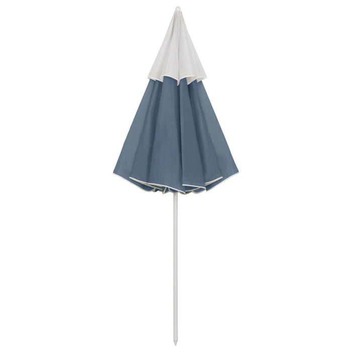 Umbrelă de soare de plajă, albastru, 300 cm WALTI