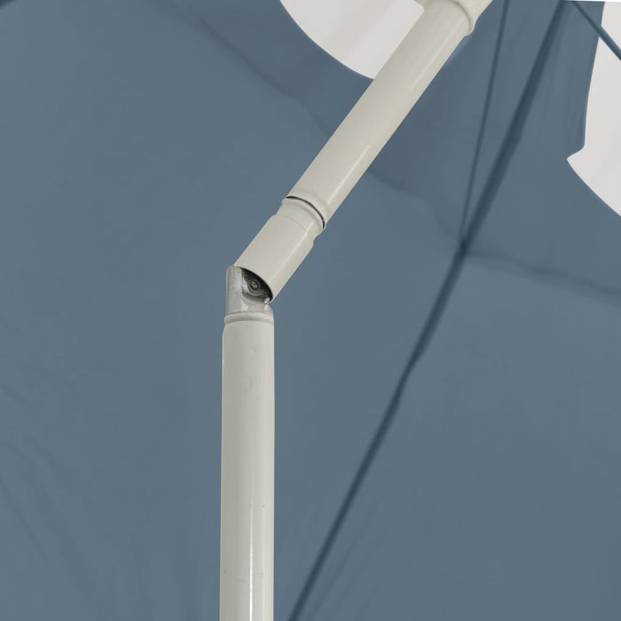 Umbrelă de soare de plajă, albastru, 300 cm WALTI