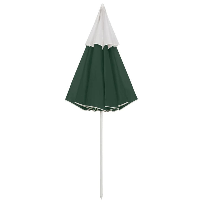 Umbrelă de soare de plajă, verde, 300 cm WALTI