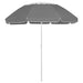 Umbrelă de soare de plajă, antracit, 300 cm - WALTI WALTI