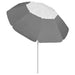Umbrelă de soare de plajă, antracit, 300 cm - WALTI WALTI