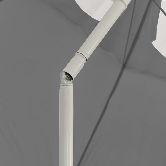Umbrelă de soare de plajă, antracit, 300 cm - WALTI WALTI