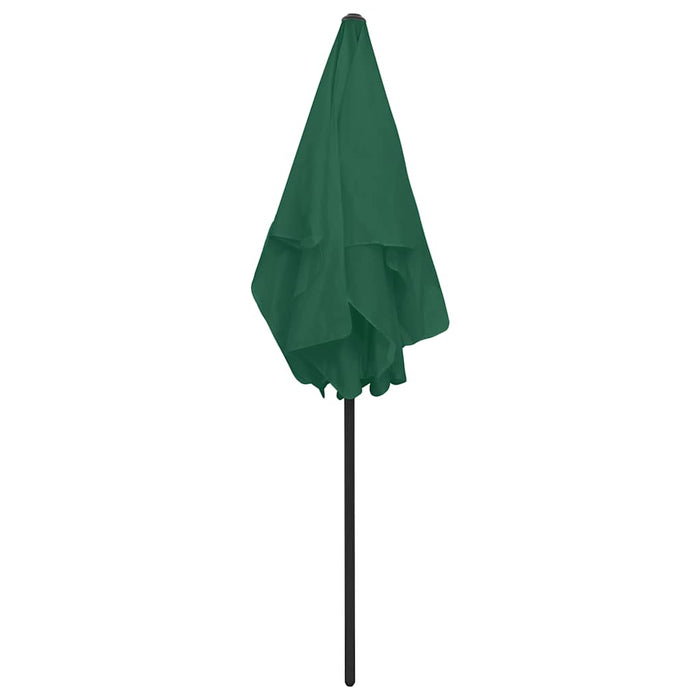 Umbrelă de soare de plajă, verde, 180x120 cm - WALTI WALTI