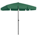 Umbrelă de soare de plajă, verde, 200x125 cm - WALTI WALTI
