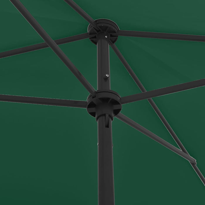 Umbrelă de soare de plajă, verde, 200x125 cm - WALTI WALTI