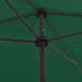 Umbrelă de soare de plajă, verde, 200x125 cm - WALTI WALTI