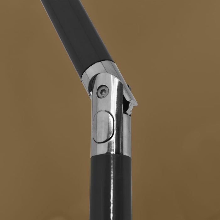 Umbrelă de soare de plajă, taupe, 200x125 cm - WALTI WALTI