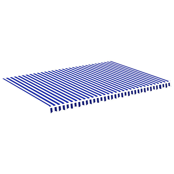 Pânză de rezervă copertină, albastru și alb, 5x3,5 m - WALTI WALTI