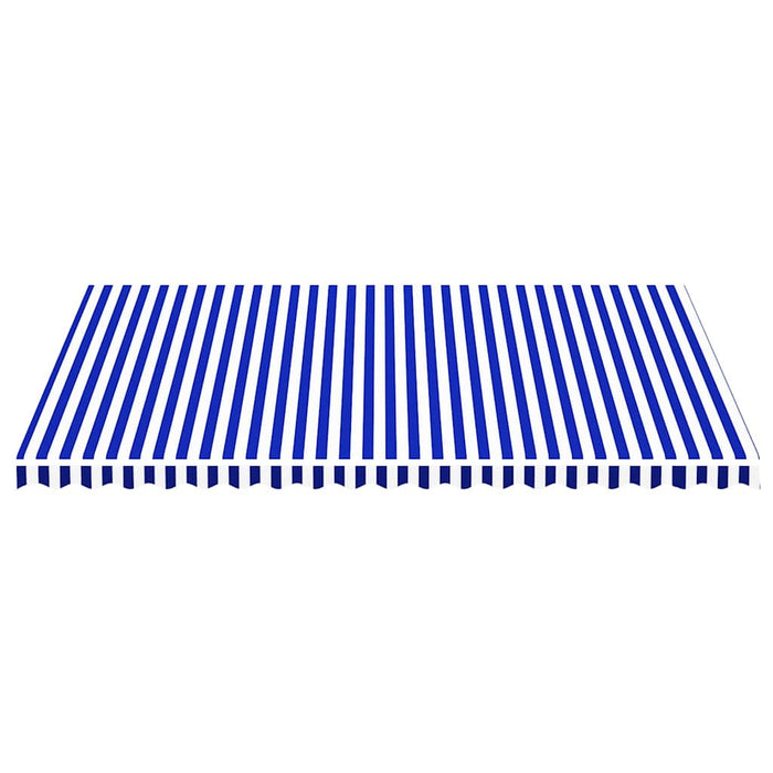 Pânză de rezervă copertină, albastru și alb, 5x3,5 m - WALTI WALTI