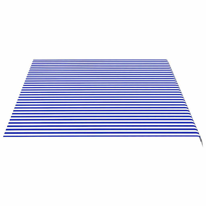Pânză de rezervă copertină, albastru și alb, 5x3,5 m - WALTI WALTI