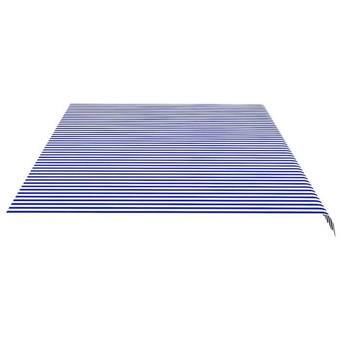 Pânză de rezervă copertină, albastru și alb, 6x3,5 m - WALTI WALTI