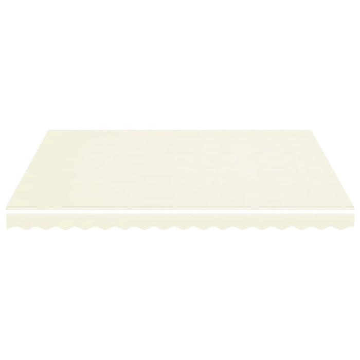 Pânză de rezervă copertină, crem, 4x3,5 m, poliester WALTI